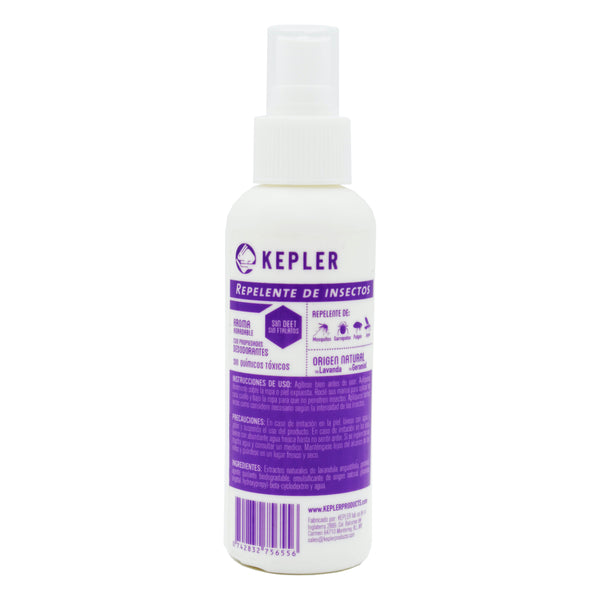 Repelente de Insectos con Lavanda y Geraniol (60ml)